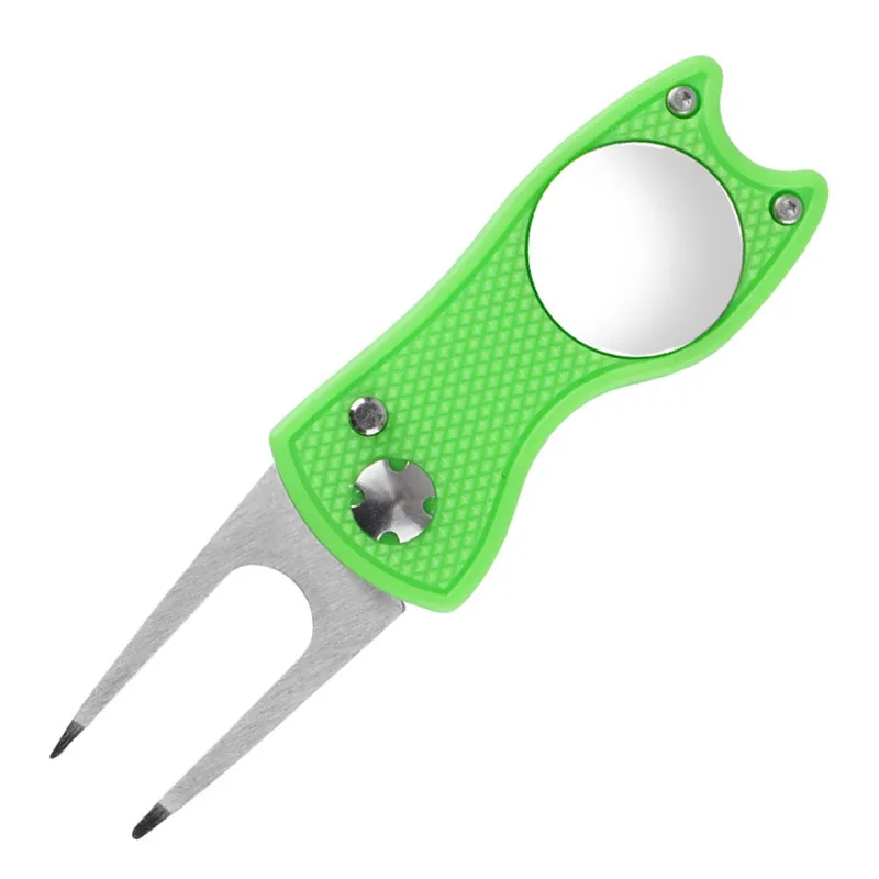 Stainless Steel Foldable Golf Fork 6