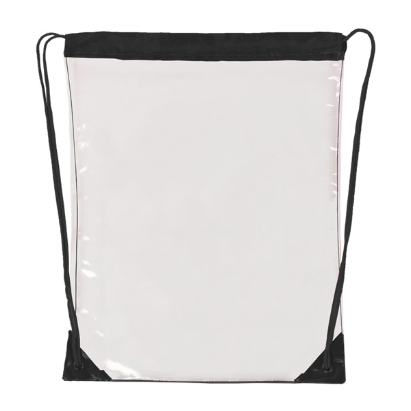 Clear Drawstring Backpack 1
