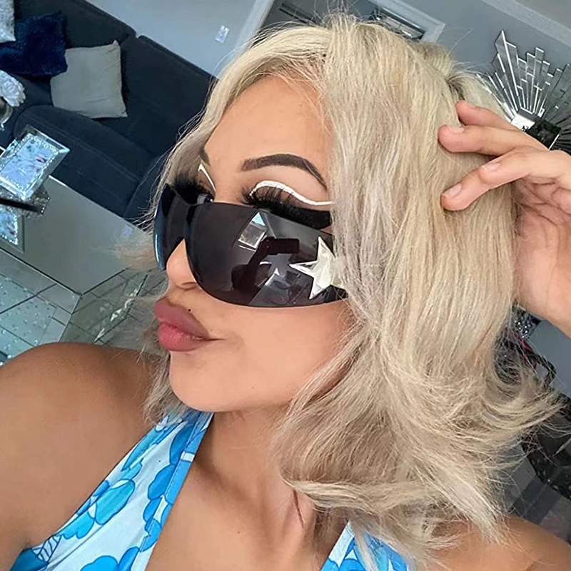 Rimless Pentagram Sunglasses 9