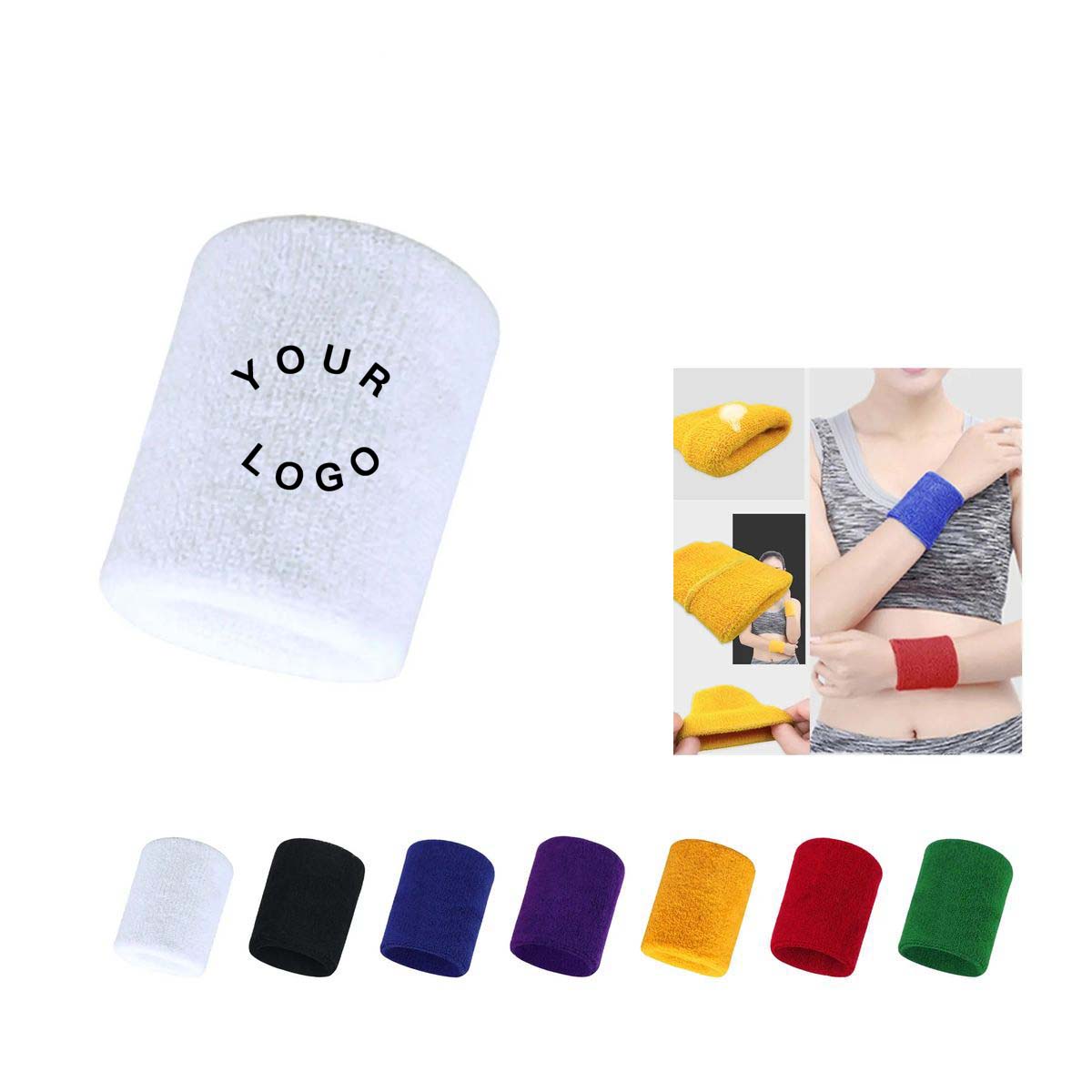 Durable Polyester Wristband for Athletes 6