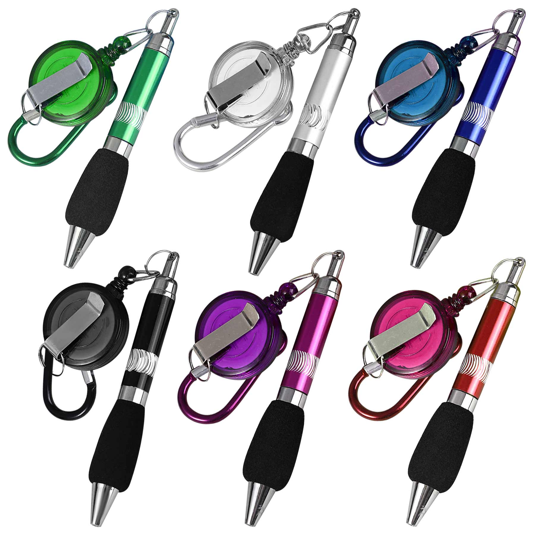 Retractable Pull Clip Pen 1