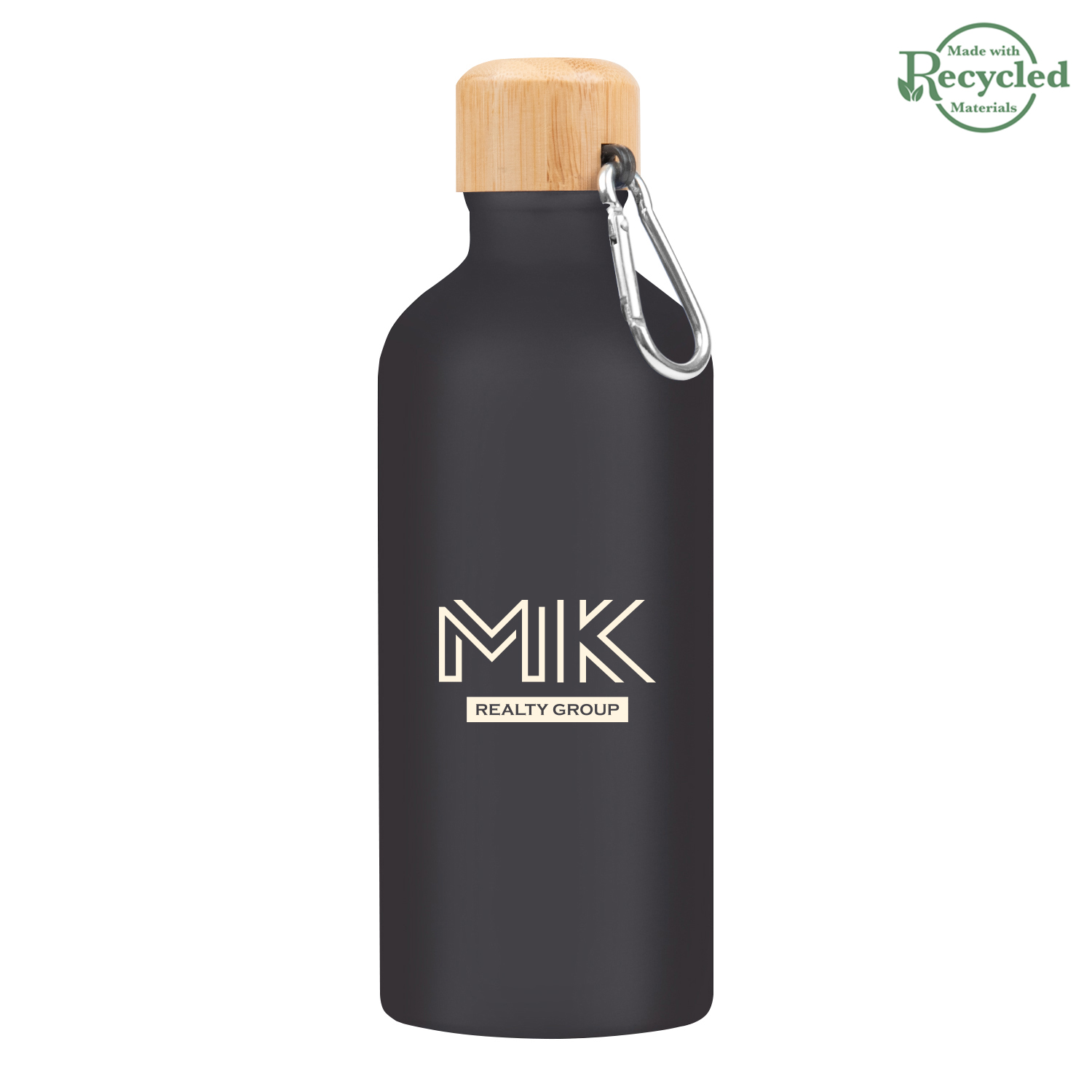 20 Oz. Aluminum Tundra Bike Bottle With Bamboo Lid 6