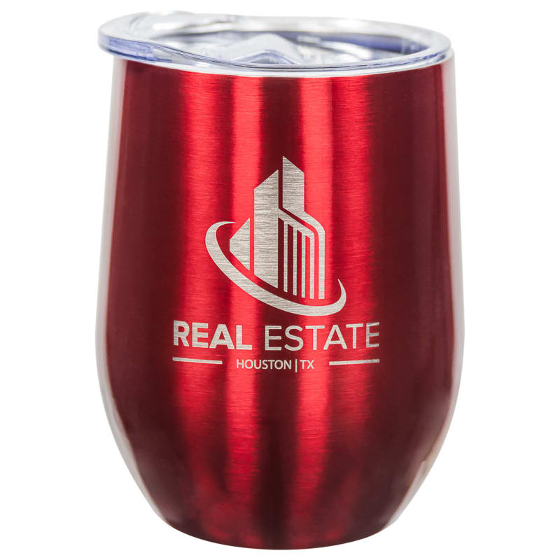 12 Oz. Custom Stainless Steel Wine Tumblers 55