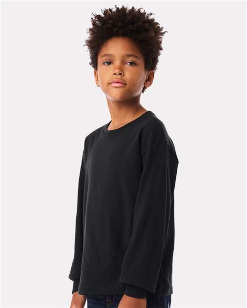 Youth 6oz. Heavyweight Long Sleeve Tee - 3511Y 111