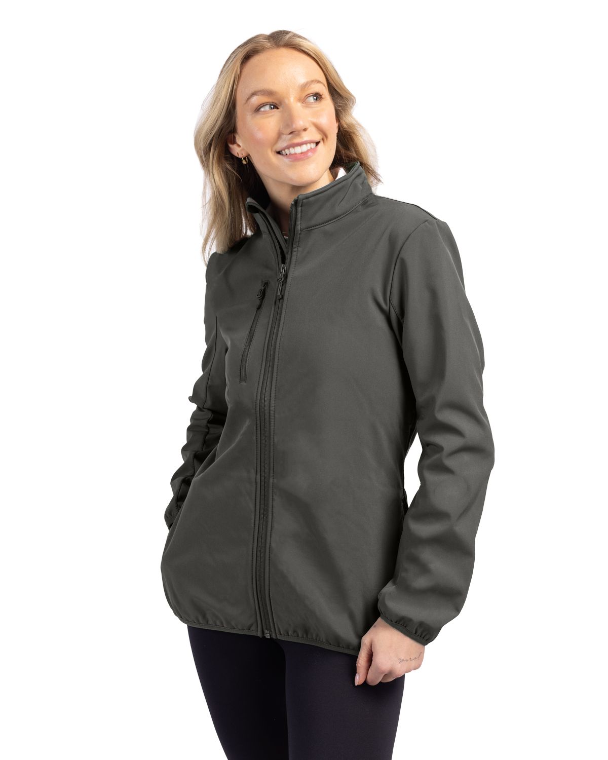 Clique Trail Recycled Stretch Softshell Womens Full Zip Jacket 36