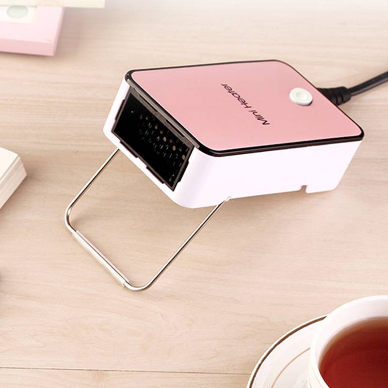 Mini Desktop Fan Electric Heater 7
