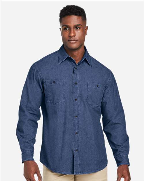 Unisex Denim Shirt Jacket - M540 5
