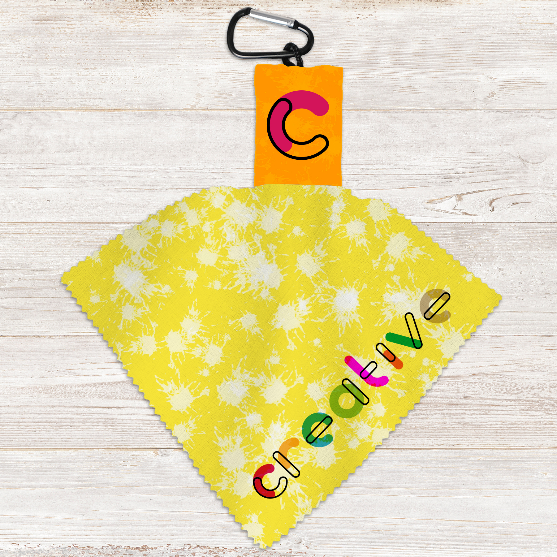 E-Z Import Large Microfiber Cloth W/ Carabiner 10