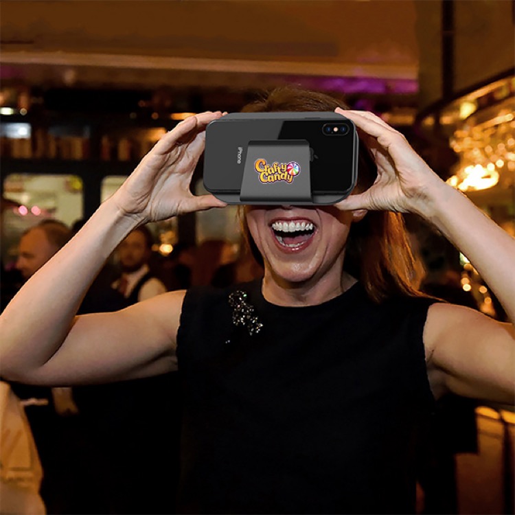 Retractable Virtual Reality Glasses w/Gift Box 6