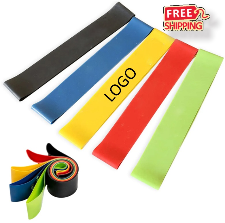 Bulk Custom Logo Loop Resistance Bands for Gyms & Physical Therapy 2