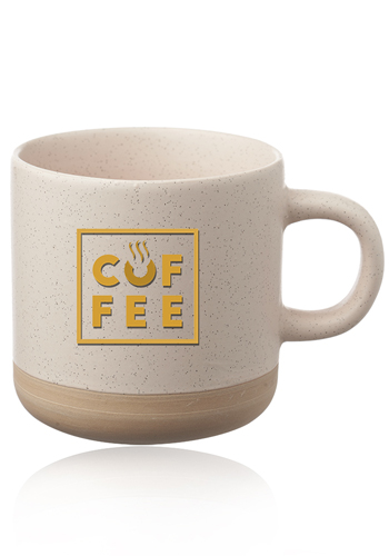 11 oz. Cosmic Speckled Clay Coffee Mugs 8