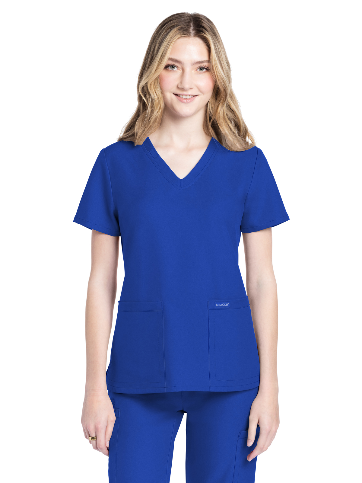 Cherokee - WW Originals Ultra - Women's 2-Pocket V-Neck Top 11