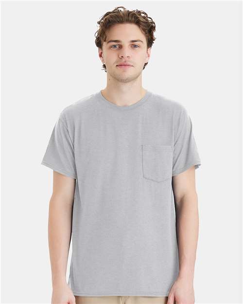Unisex Workwear Pocket T-Shirt - W110 37