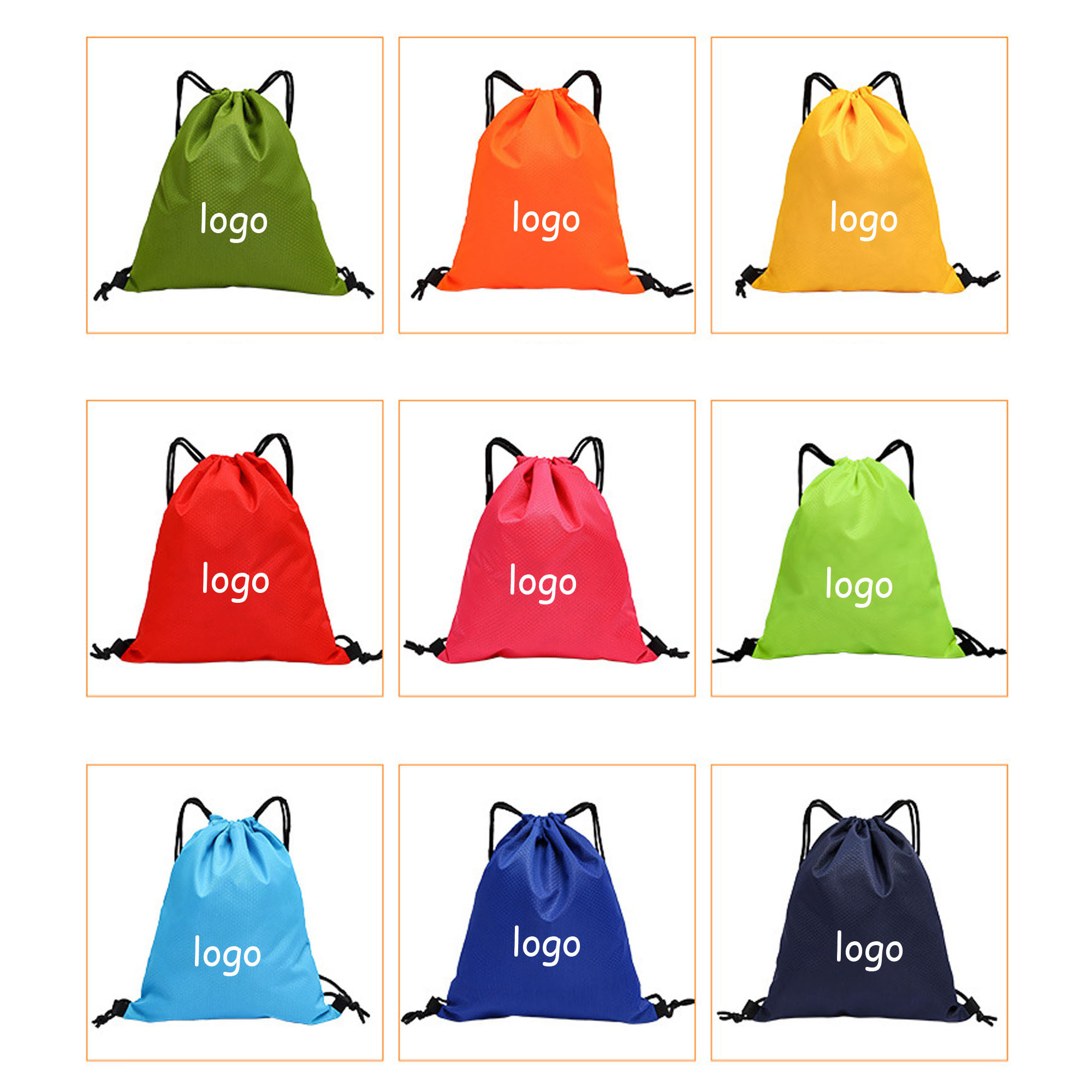 Small Hit Polyester Fabric Sports Backpack 3