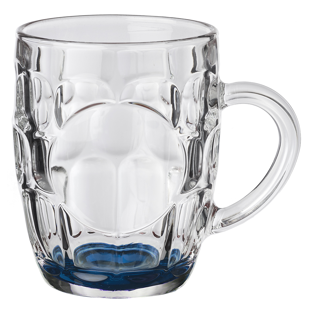20 oz. ARC Britannia Glass Beer Mugs 18