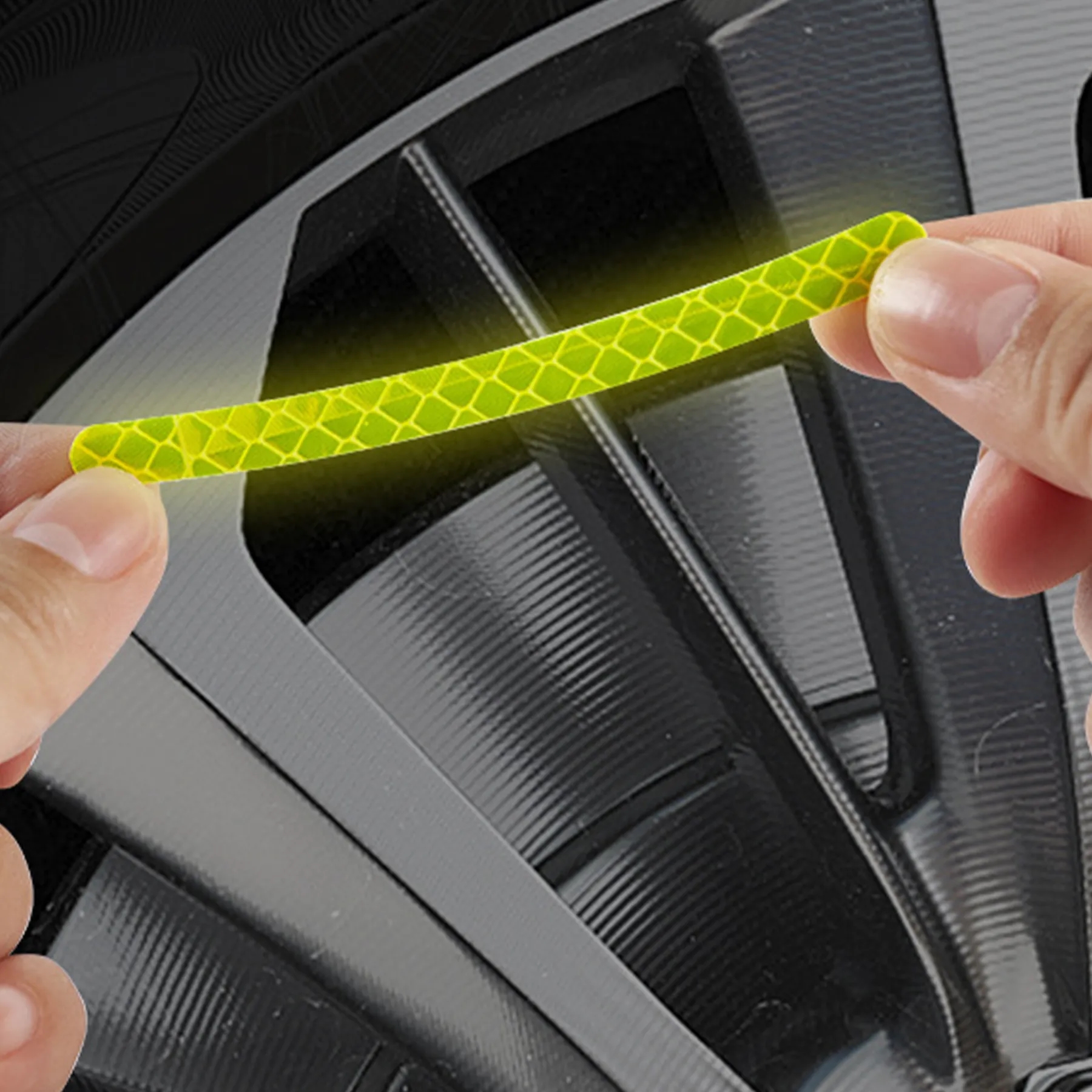 Car Wheel Hub Reflective Sticker 6