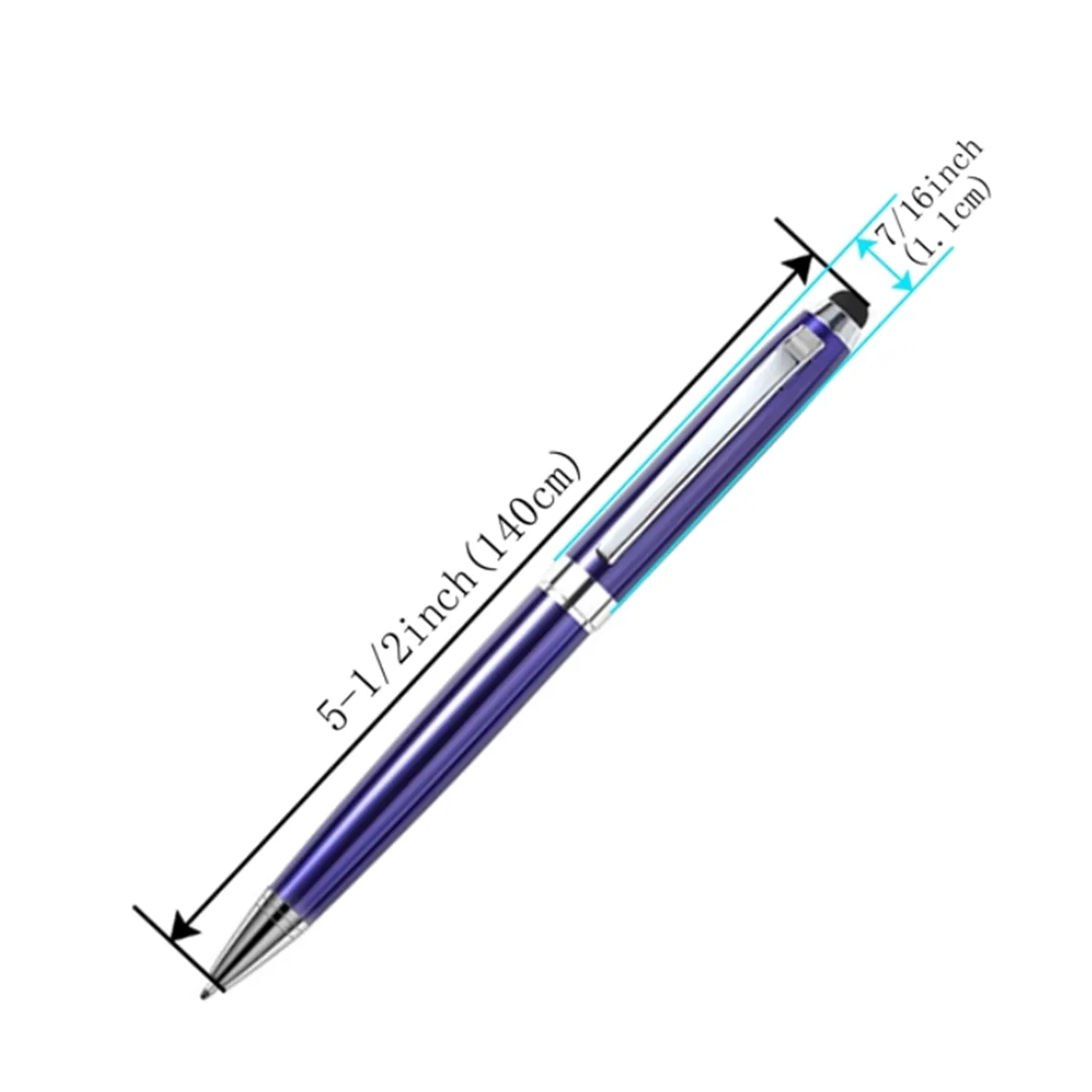 Business Rotary Capacitive Mobile Phone Round Ballpoint Pen 3