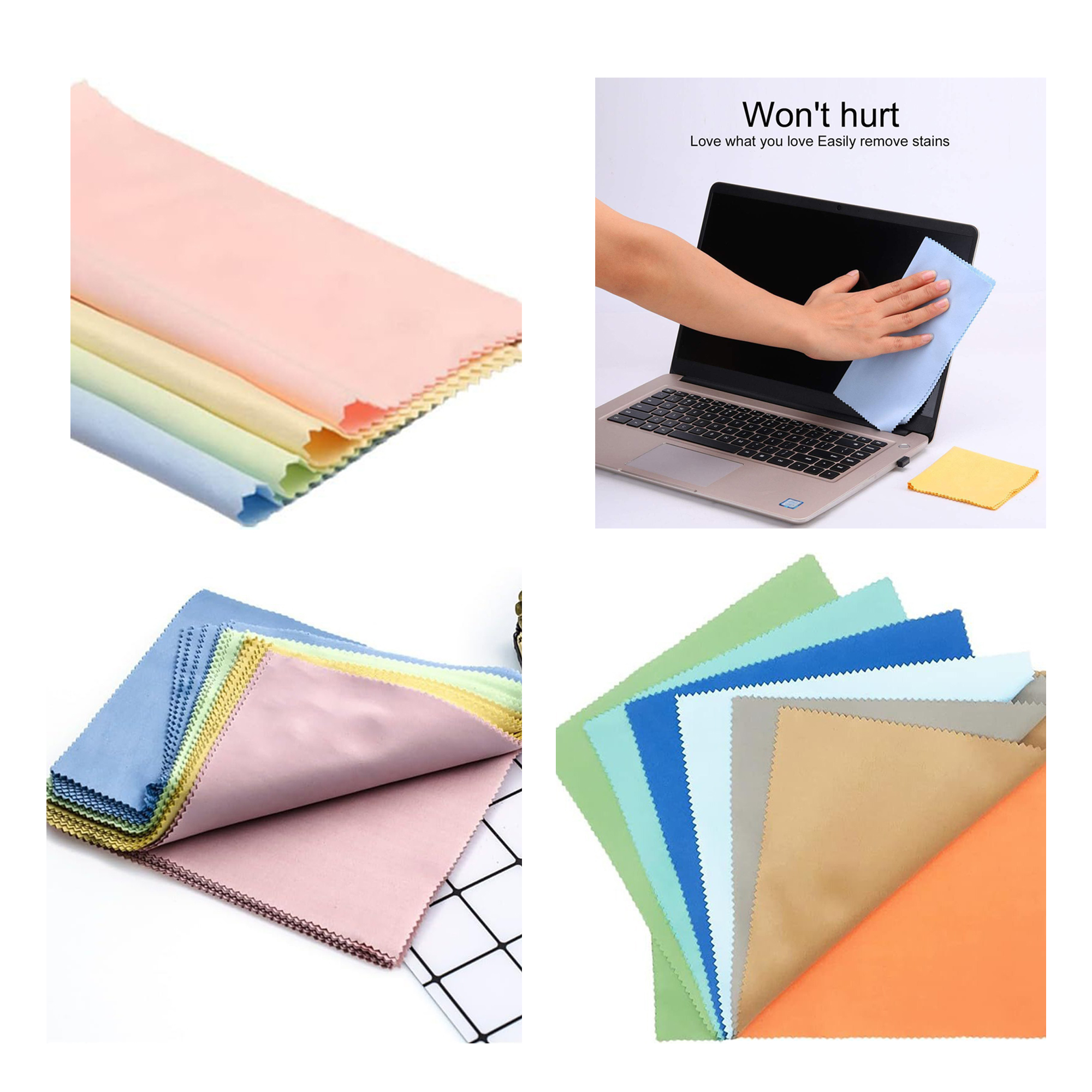 Soft Advertising Eyeglass Cloth with Custom Logo 2