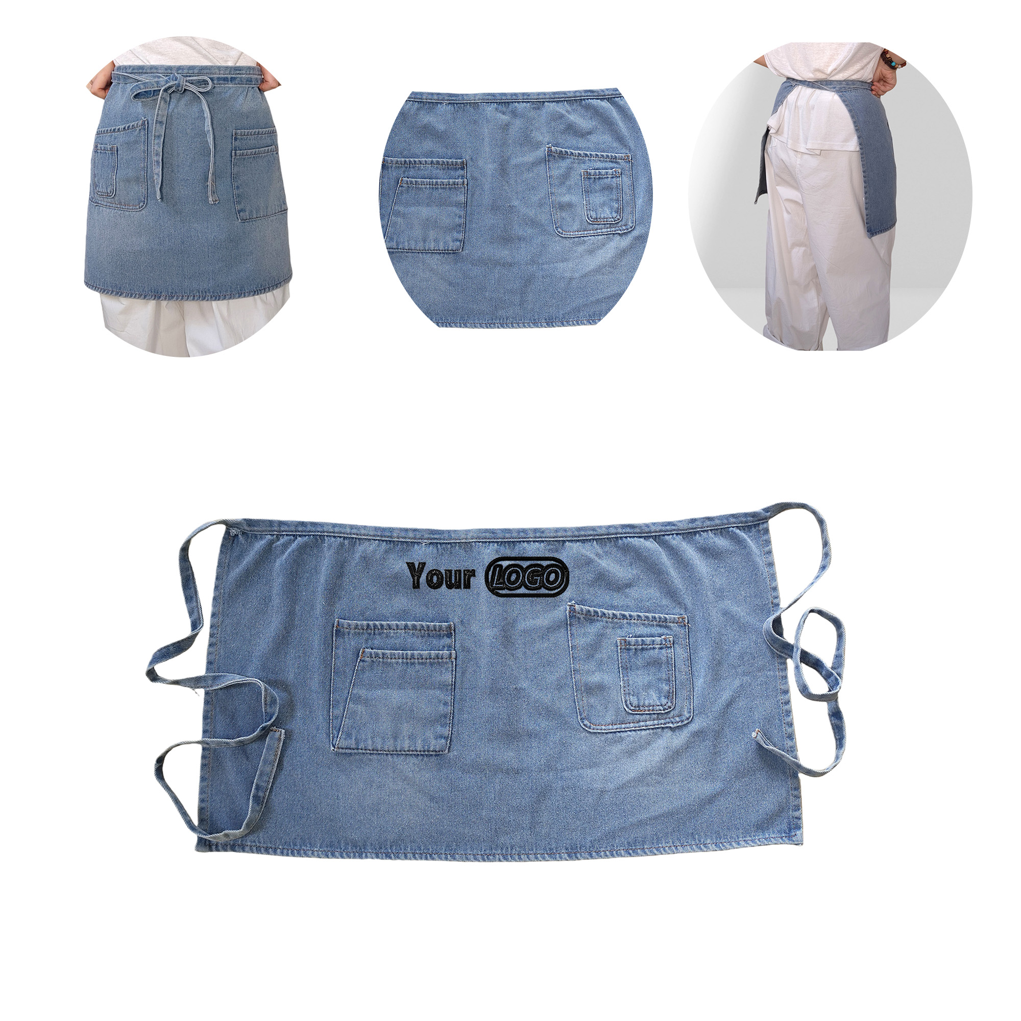 Personalized Unisex Work Apron 2