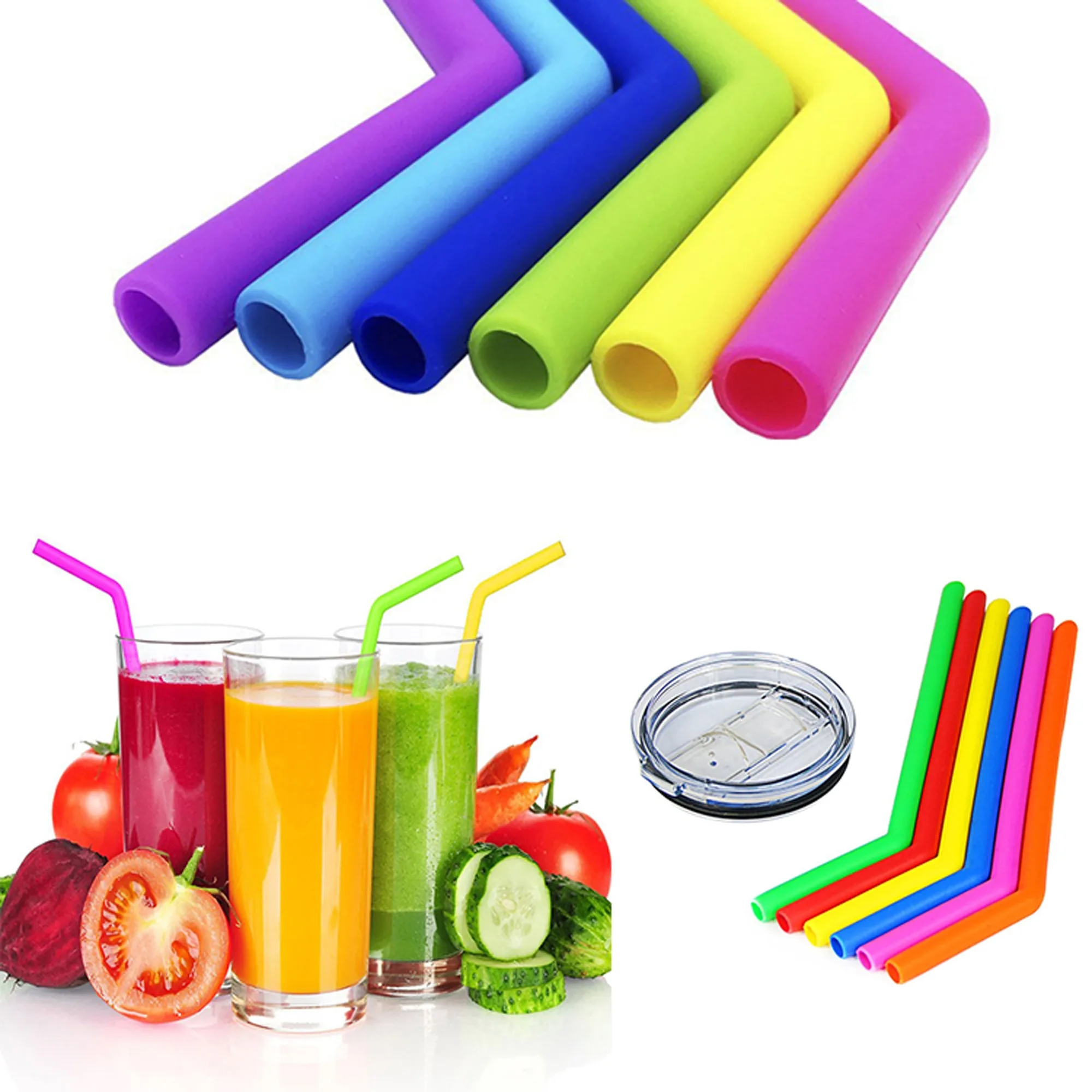 Eco Friendly Silicone Straw