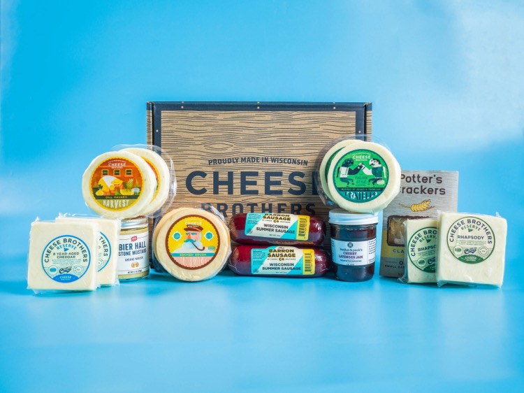 Cheese Bros. Deluxe Charcuterie Gift Box Pack 1