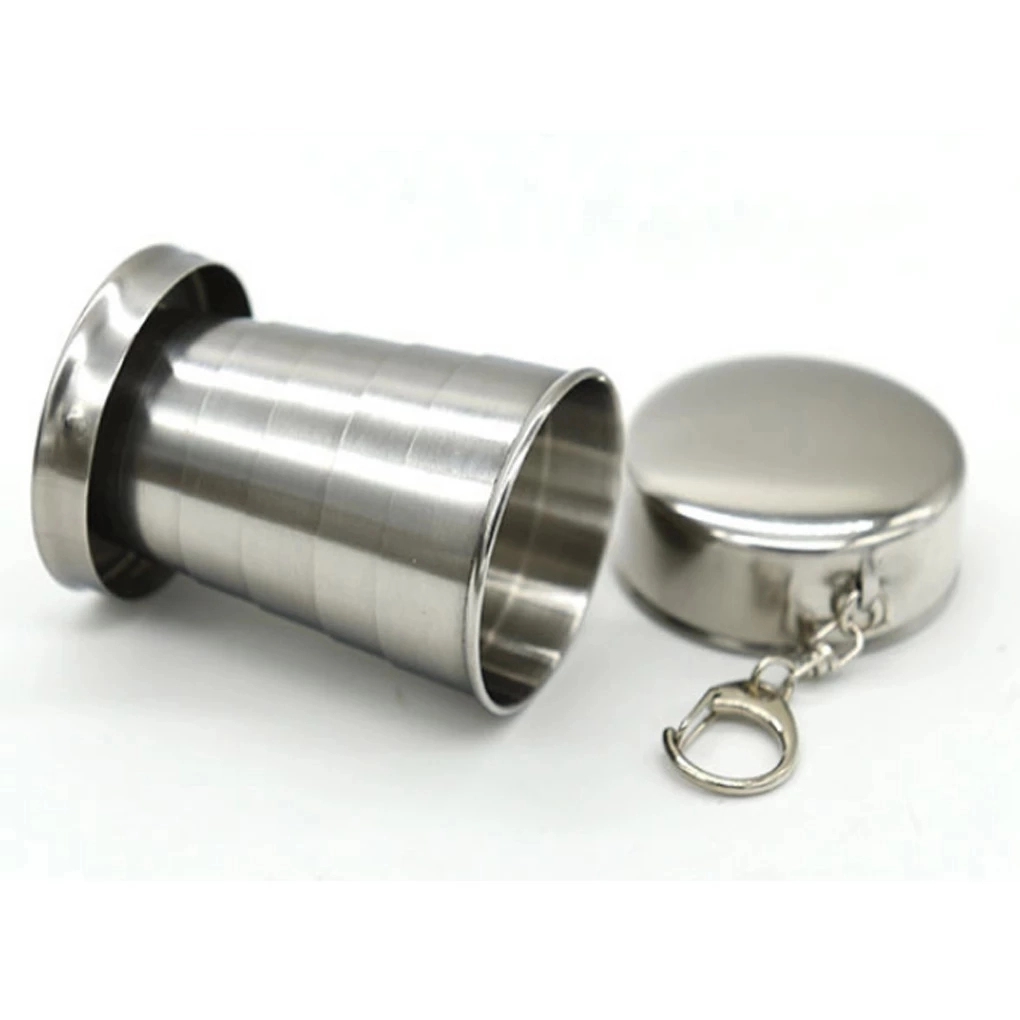 Stainless Steel Folding Retractable Cup 5