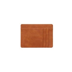 RFID Blocking 2 Sides PU Leather Card Holder Wallet 4
