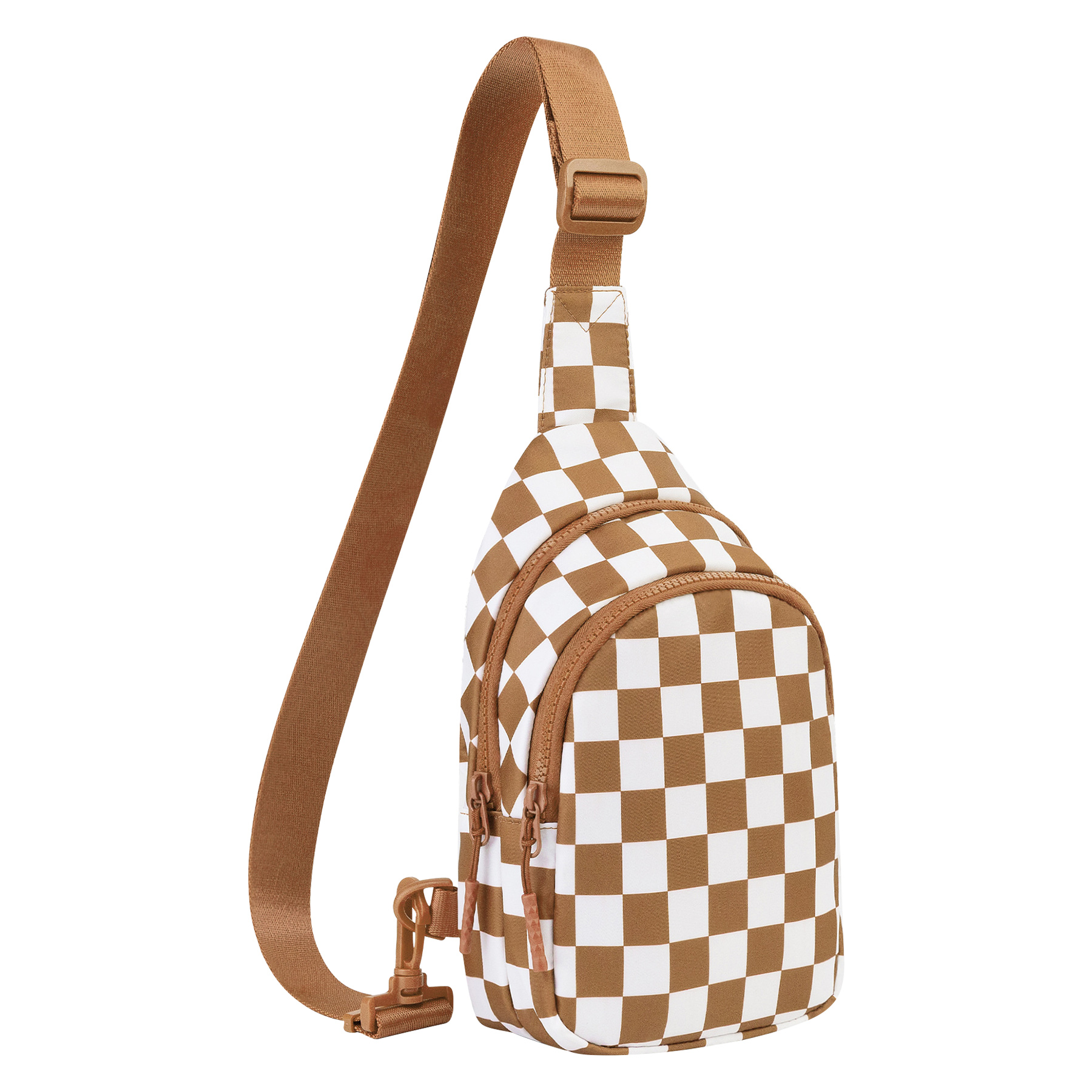 Plaid Crossbody Sling Bag 4