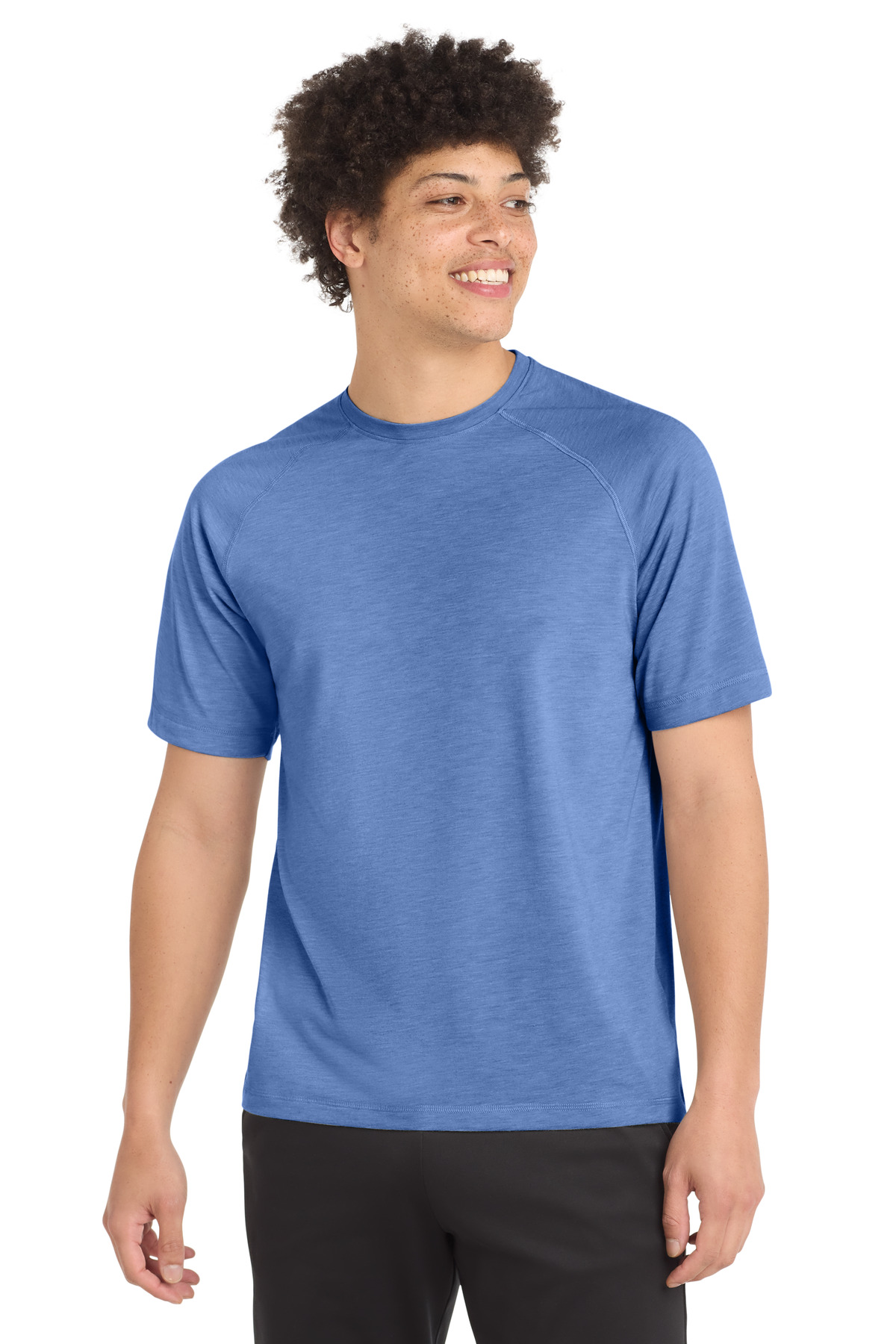 Sport-Tek PosiCharge Tri-Blend Wicking Raglan Tee. ST400 103