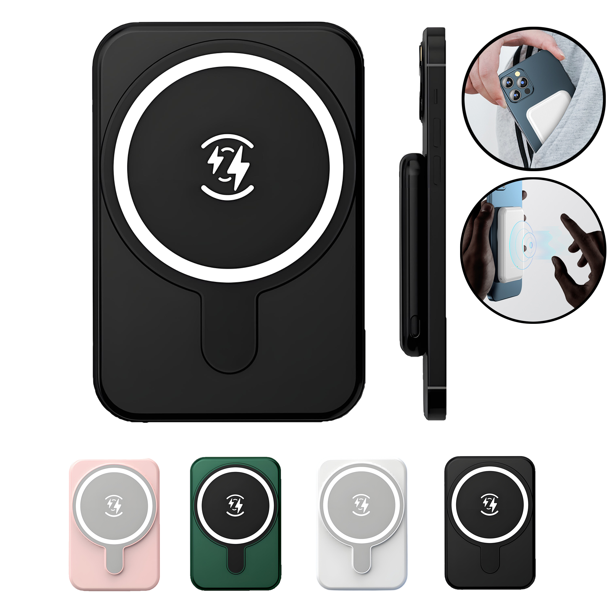 5000mAh Magnetic Wireless Power Bank 3