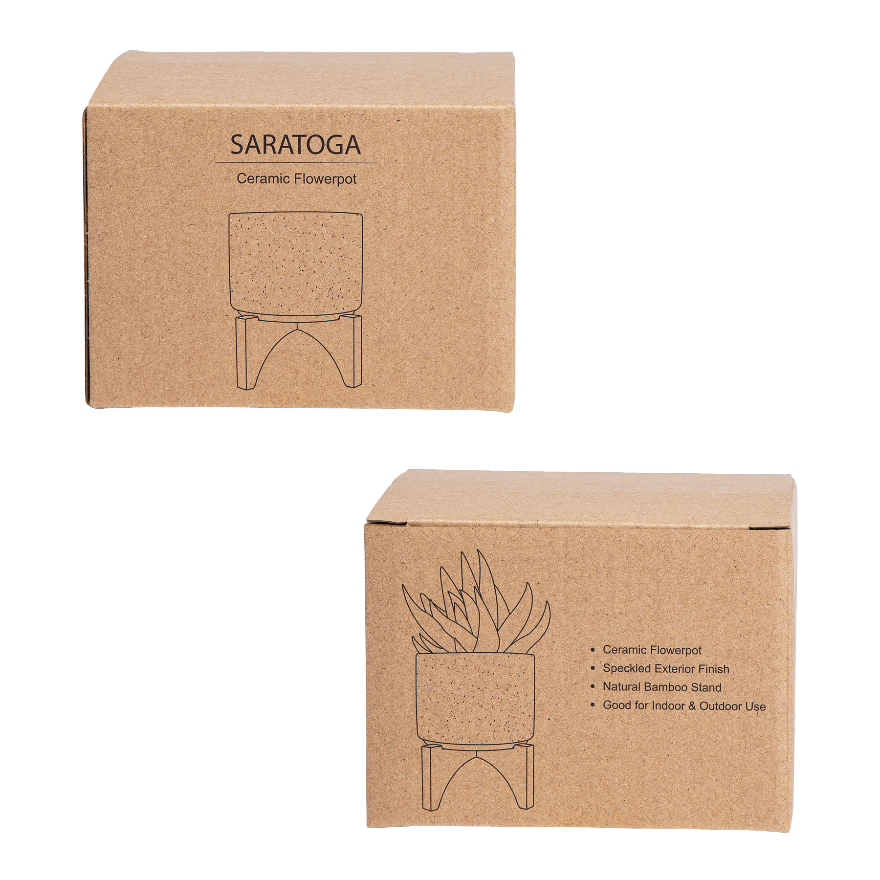 Saratoga Ceramic Flower Pot 13