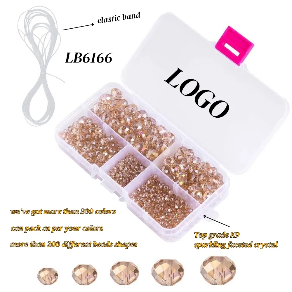 Wholesale Crystal Beads Kit DIY Jewelry Set for Kids Gift 9
