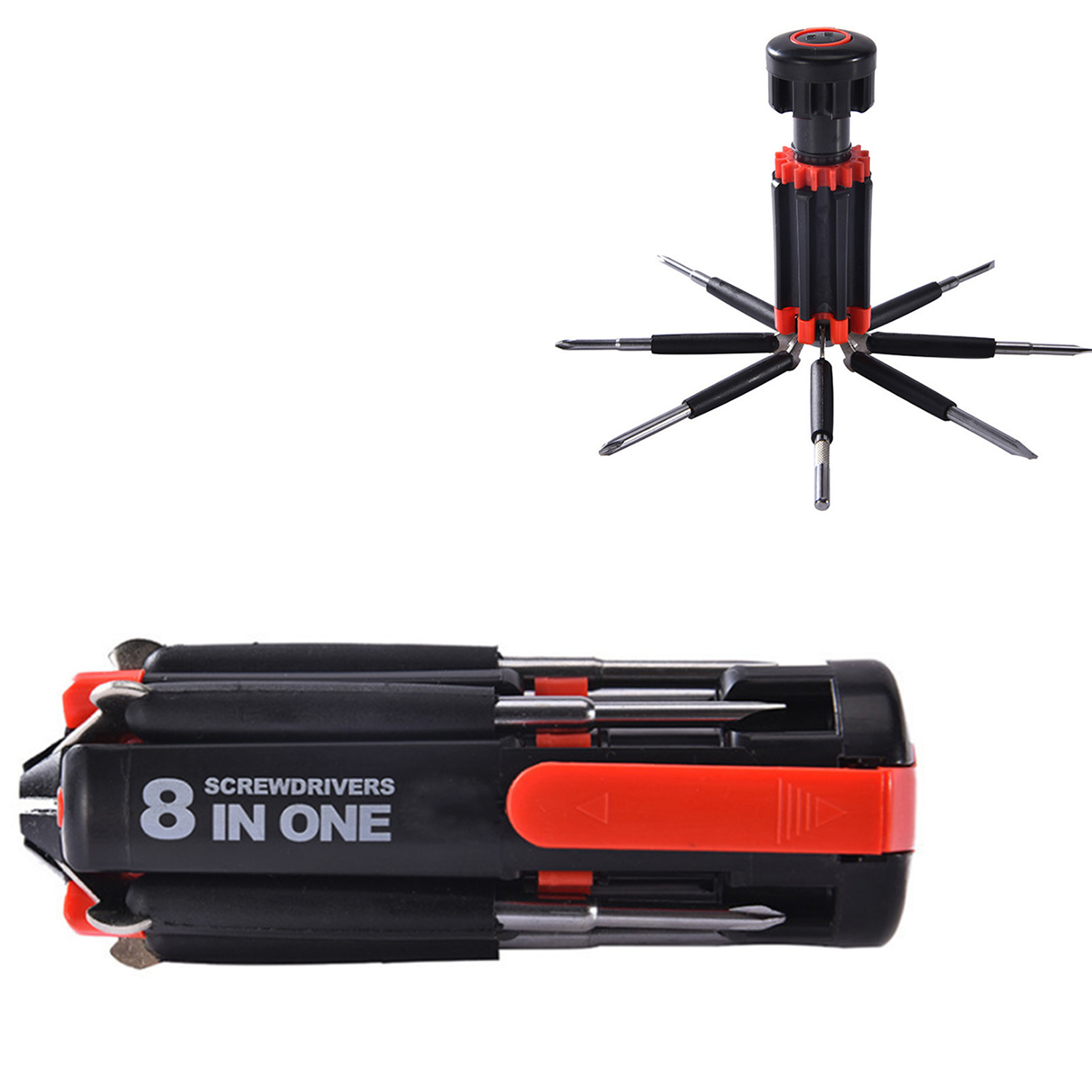 8 in 1 Multifunctional Screwdriver Tool w/ Flashlight 3