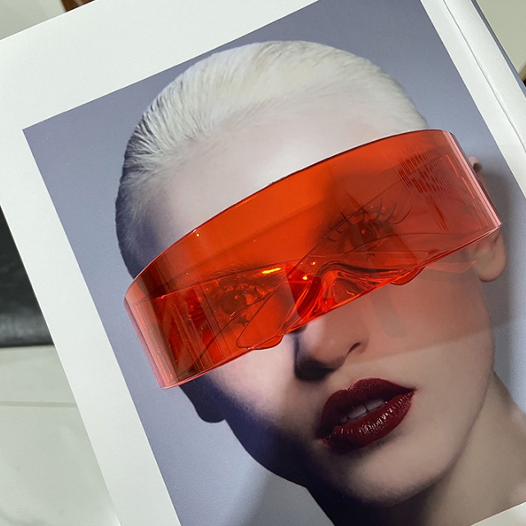 Oversized Shield Sunglasses 6