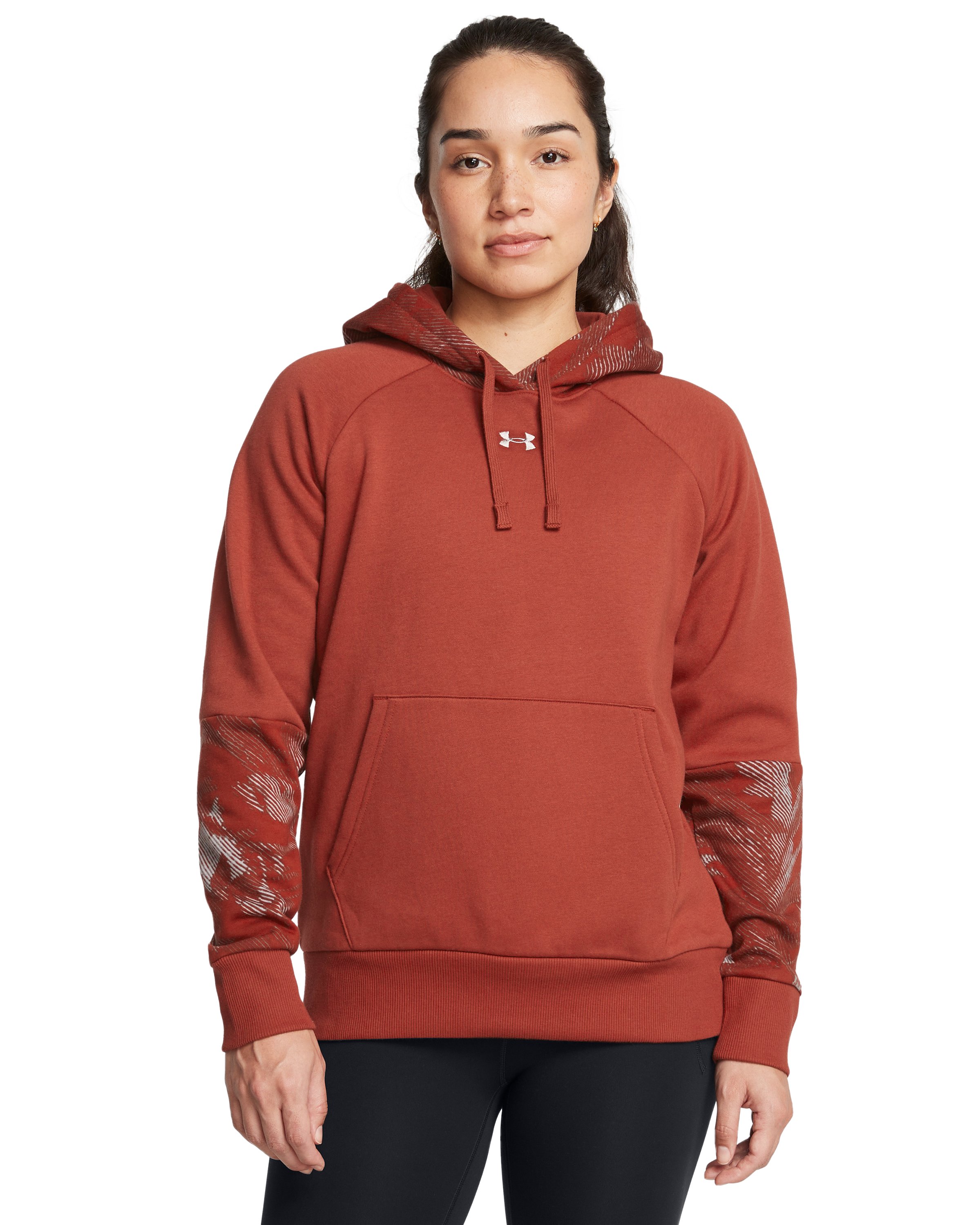 UA Rival Fleece Blocked Women's Hoodie 3