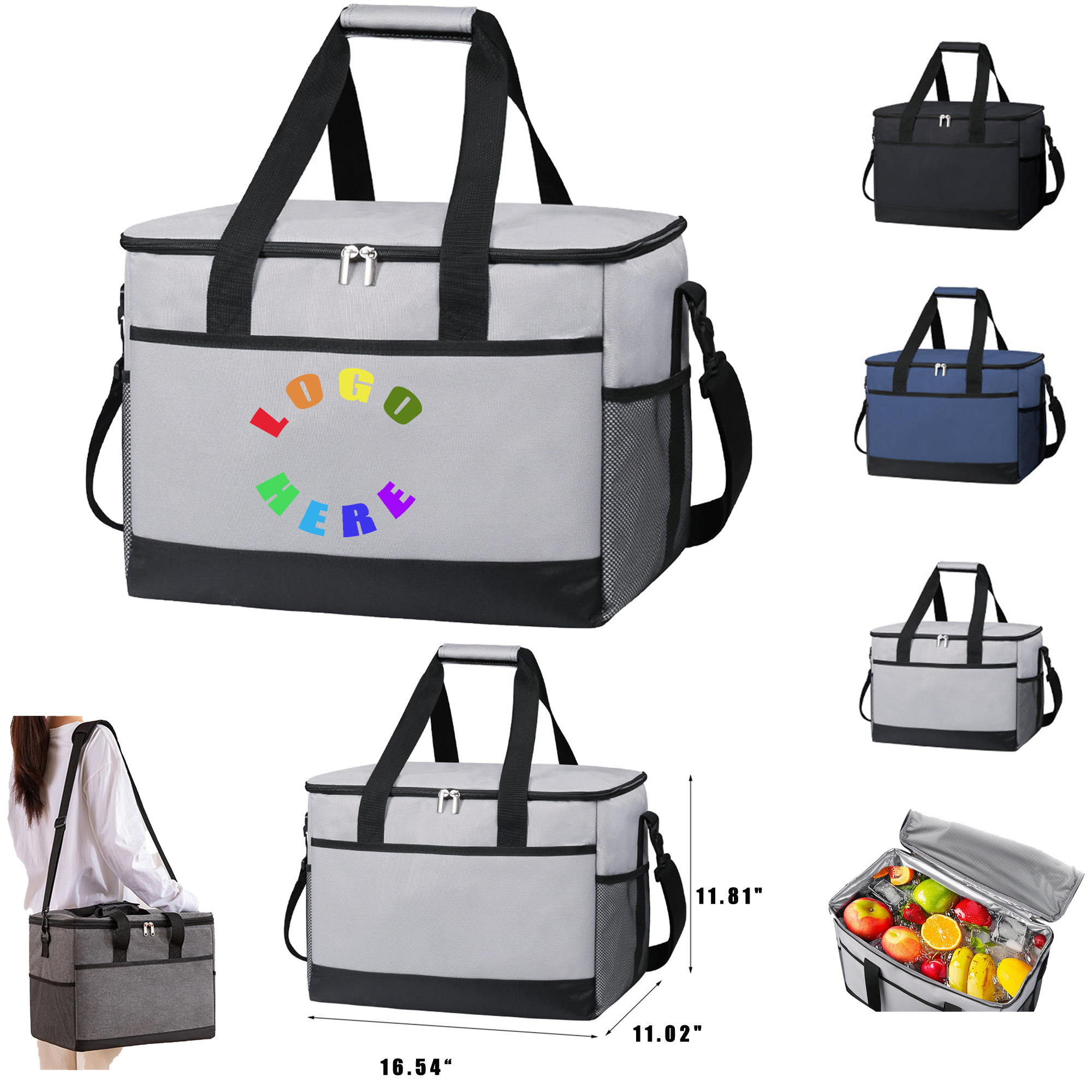 Folding Camping Basketball Travel Cooler Bag 2