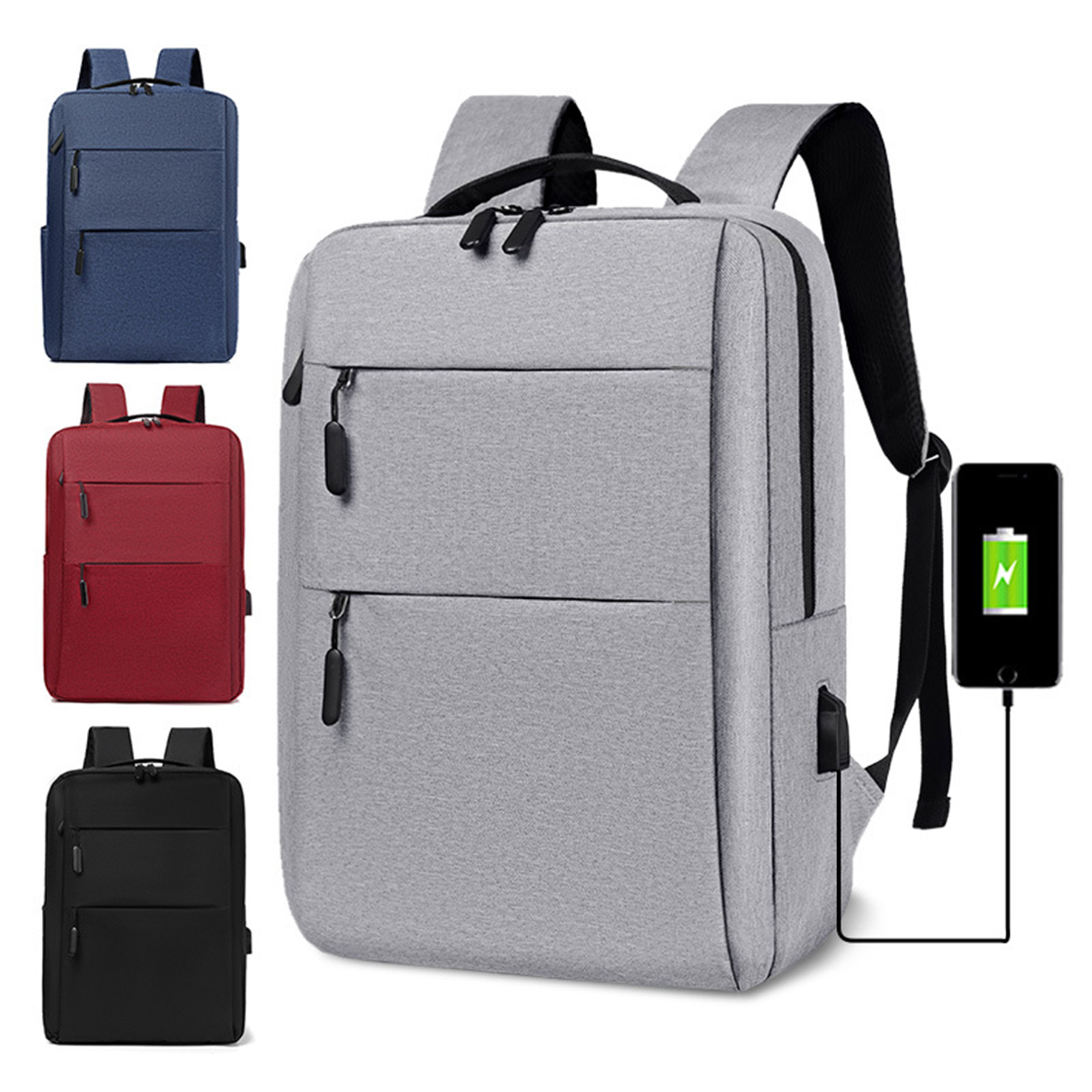 Multi-functional Computer Backpacks With Usb Charging Port 3