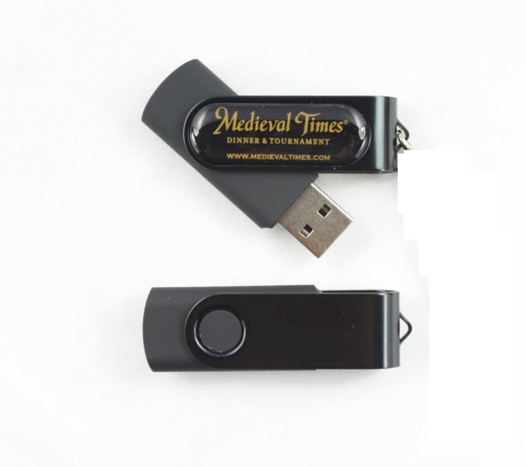 4GB swivel USB flash drivers for computer and Phone. 1