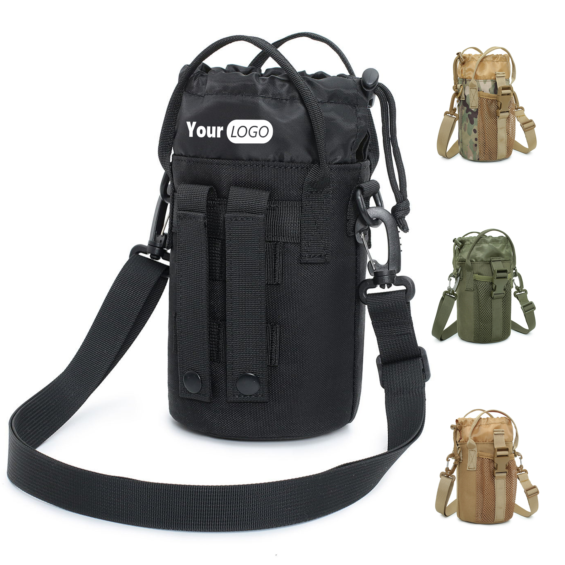 Nylon Large capacity diagonal span insulated water bag 1