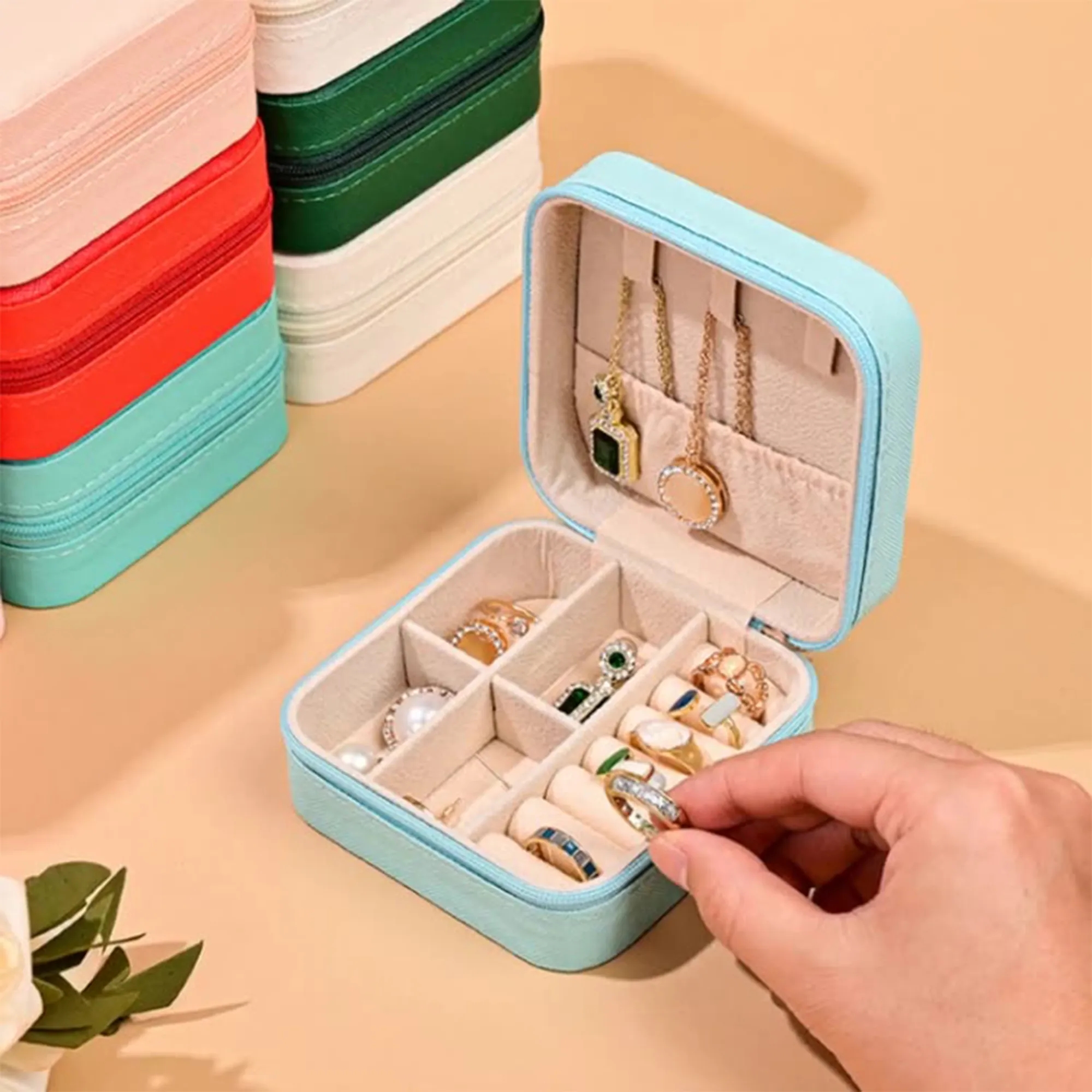 Leather Jewelry Box 6