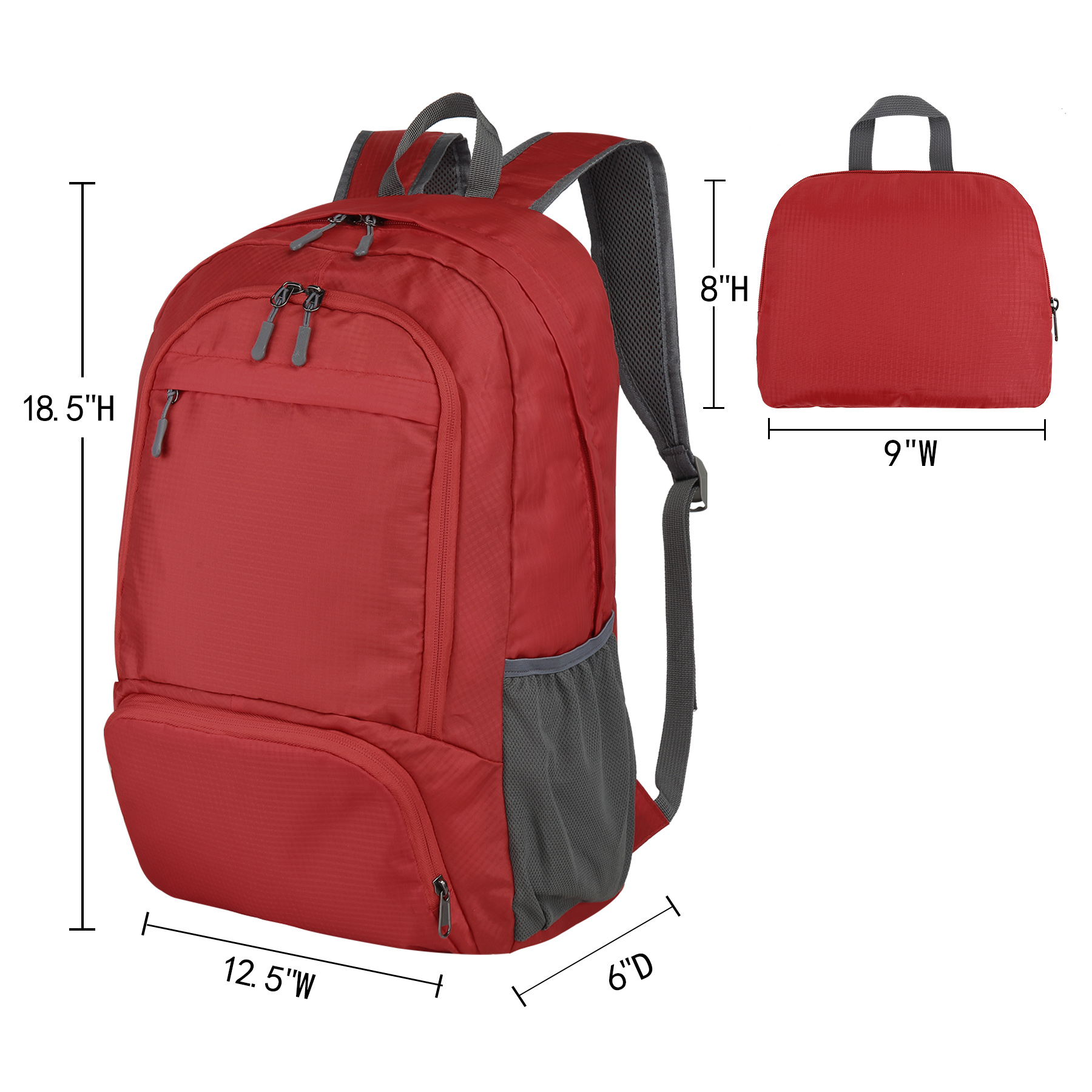 30L Lightweight Packable Travel Hiking Backpack 12