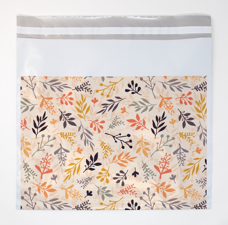Fall Floral Seasonal Predesigned Poly Mailer (14 x 12) 2