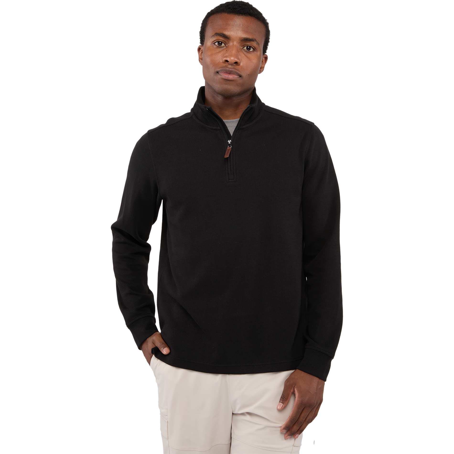 HUDSON Eco Knit Quarter Zip-Men's 32