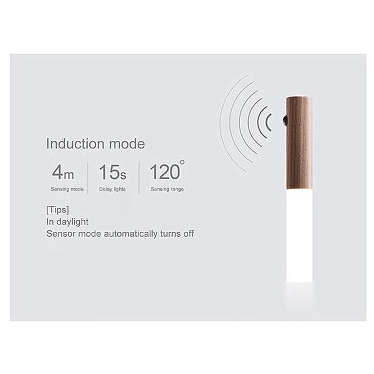Night Light Smart Motion Sensor Wall Lamp Stairs Corridor LE 5