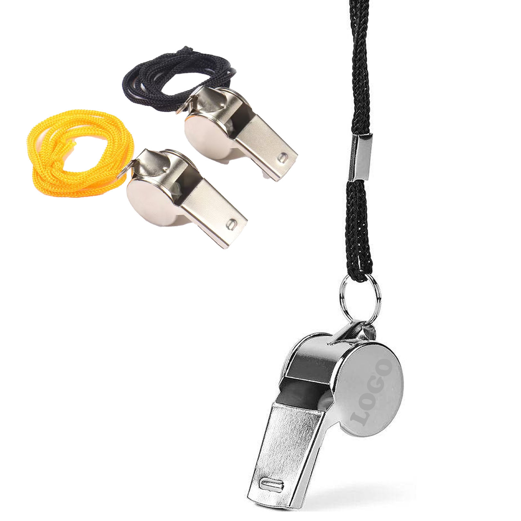 MOQ 20 Referee Whistle With Lanyard 2