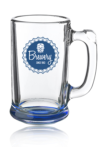 14 oz. Munich Glass Beer Mugs 3
