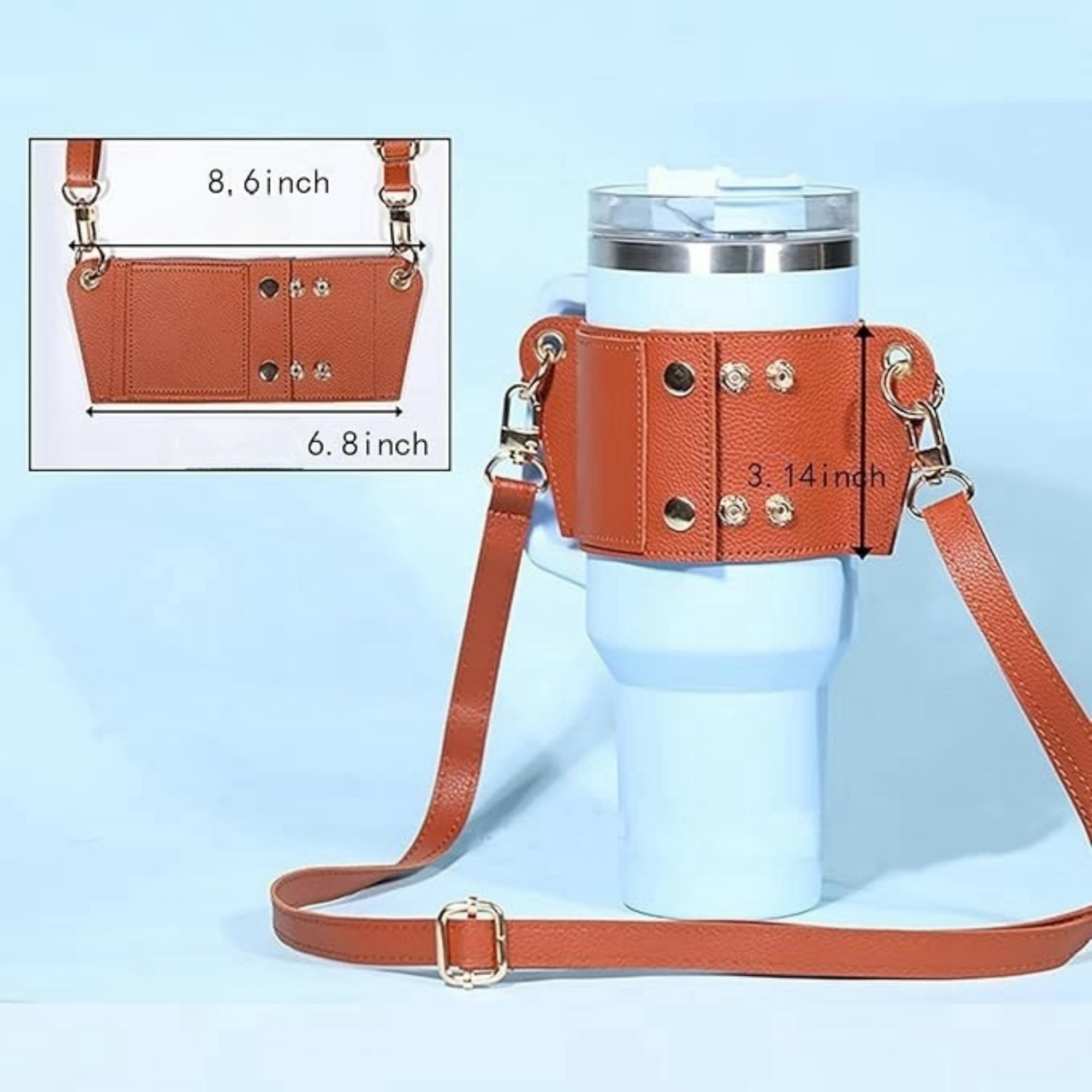 Water Bottle Holder With Strap 5