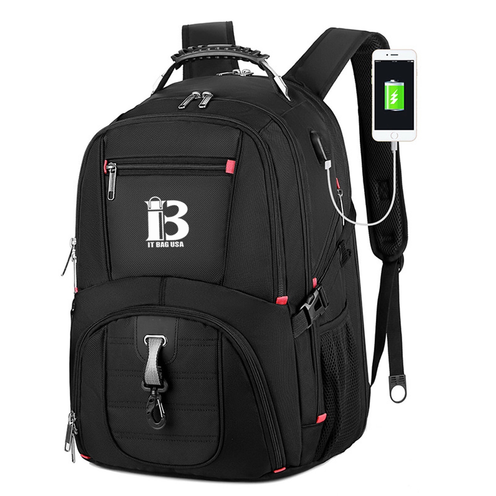 Backpack With Usb Charging Port Fit 17 Inch Laptops 5