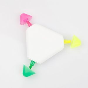 3 In 1 Fluorescent Pens Highlighters 1