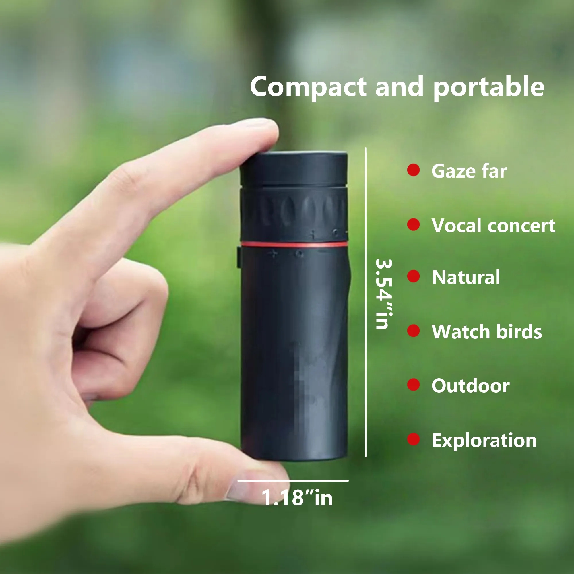 8 x 25 Outdoor Mini Portable Single-Lens Telescope 4